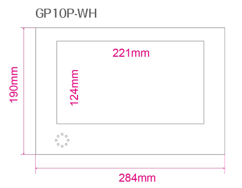 GP10P-WH
