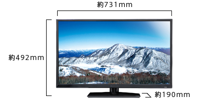 AT-32C01SR+HDP-08¡¡32V·¿ÃϾå¥Ç¥¸¥¿¥ë¥Ï¥¤¥Ó¥¸¥ç¥ó±Õ¾½¥Æ¥ì¥Ó+HDMIü»ÒÅëºÜDVD¥×¥ì¡¼¥ä¡¼¡ÊHDMI¥±¡¼¥Ö¥ëÉÕ¤¡Ë